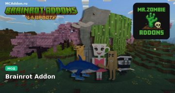 Мод Brainrot Addon Minecraft BE