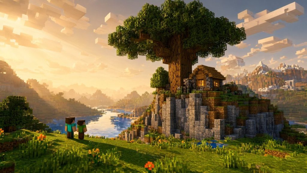 Шейдеры Vanilla RTX Opus Minecraft BE