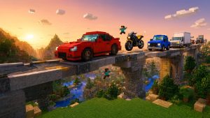 Карта Паркур GTA Online Minecraft PE