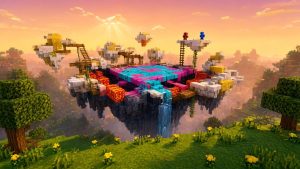 Карта Super Craft Bros Ultimate Minecraft PE