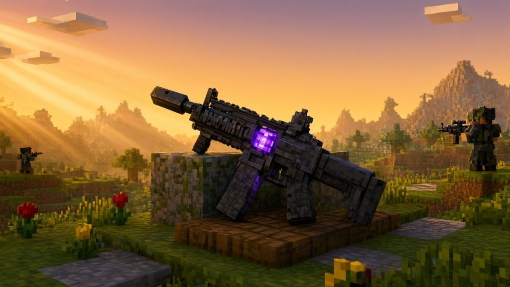 Мод Расширение огнестрела KnightShadow Minecraft BE