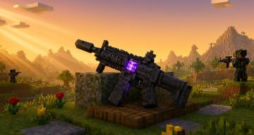 Мод Расширение огнестрела KnightShadow Minecraft BE