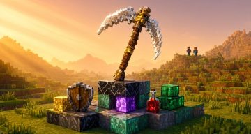 Текстуры булавы-косы Minecraft BE