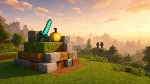 Текстуры Potato Shader Minecraft BE