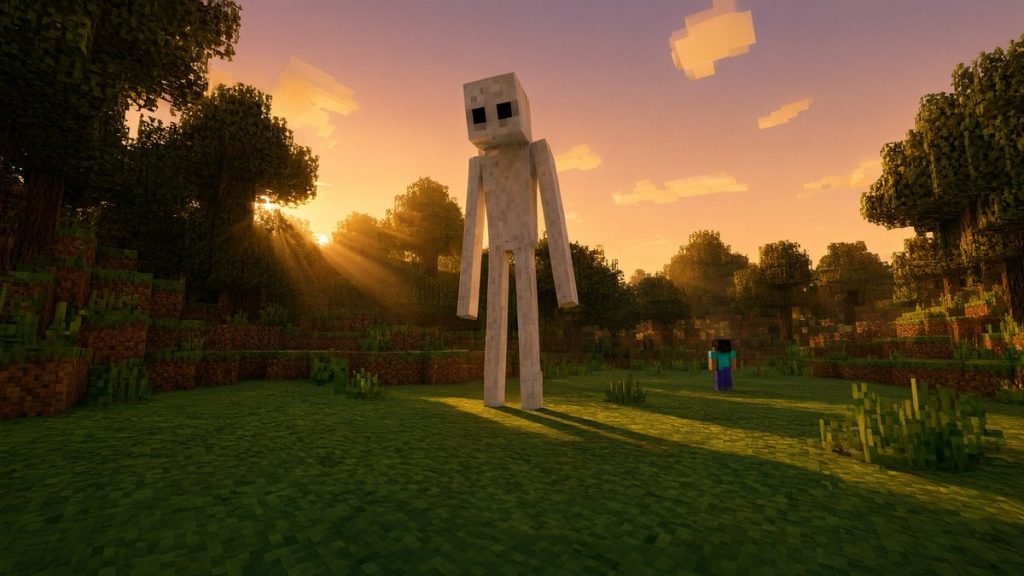 Мод Всегда смотрит Minecraft BE