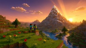 Шейдеры «За гранью картинки» Minecraft BE