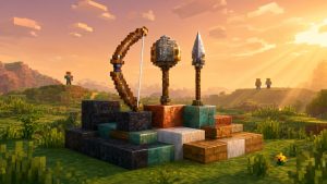 Текстуры Надёжные инструменты Minecraft BE