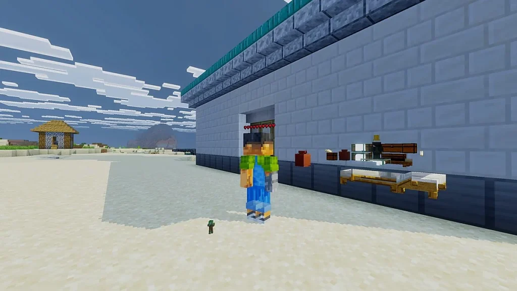 Мод ESP Texture Pack | Chest esp, Mobs esp, Player esp, Beds esp, etc Minecraft BE