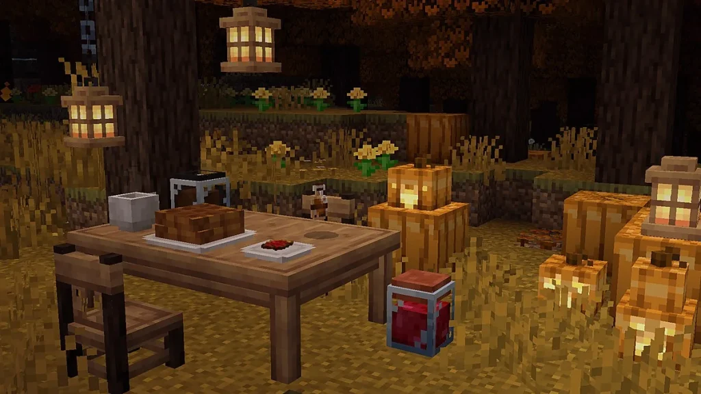 Мод Fabulous Furniture (Bedrock) Minecraft BE