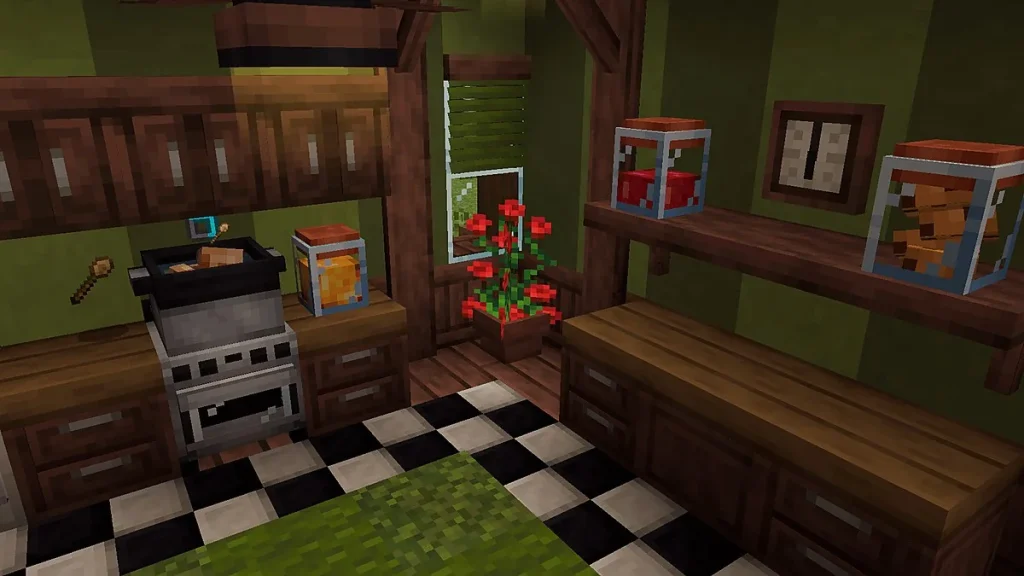 Мод Fabulous Furniture (Bedrock) Minecraft BE