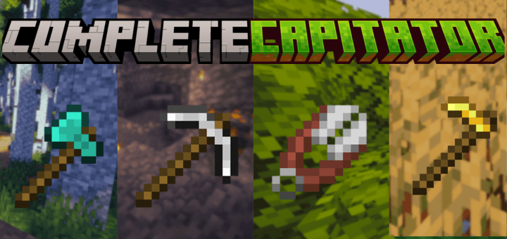 Мод Полный капитатор Minecraft BE