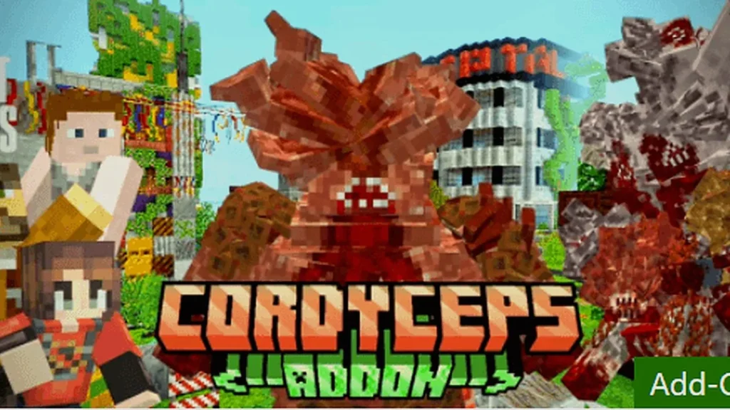 Мод CORDYCEPS ADDON Minecraft BE
