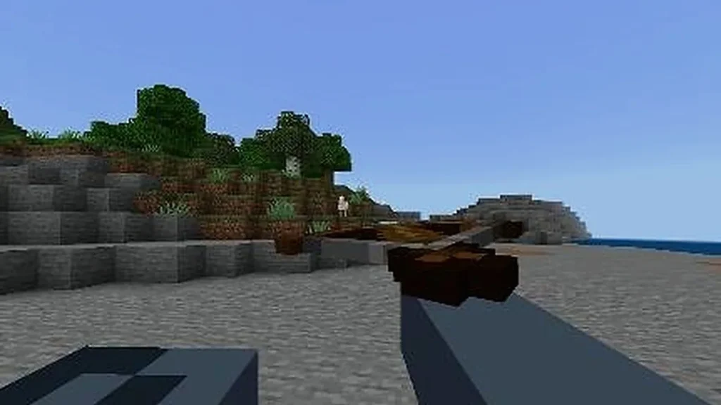 Мод Realistic first person addon Minecraft BE