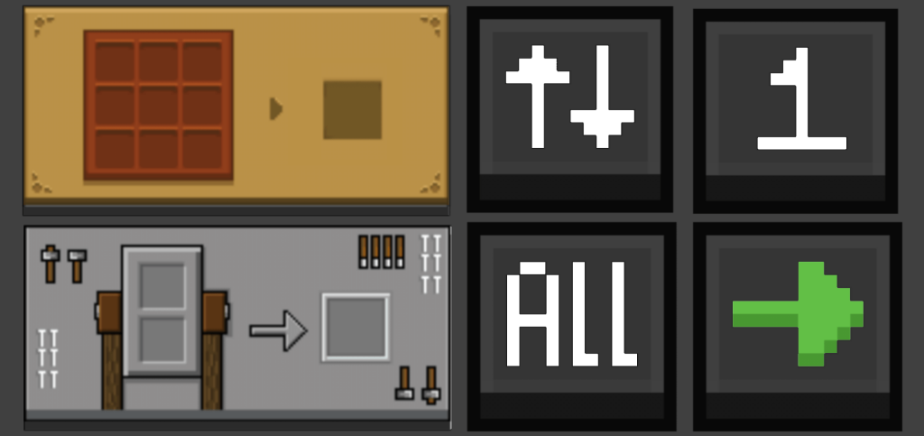 Шейдеры Pocket GUI+ тёмный режим Minecraft BE
