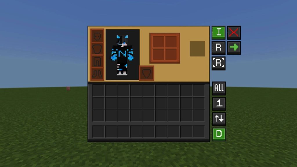 Шейдеры Pocket GUI+ тёмный режим Minecraft BE
