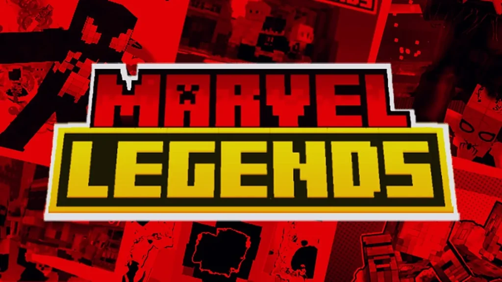 Мод MARVEL LEGENDS Minecraft BE
