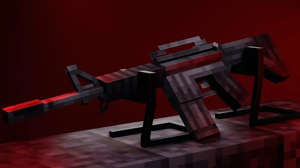 Мод Absolute Guns 3 / M4 Update Minecraft BE
