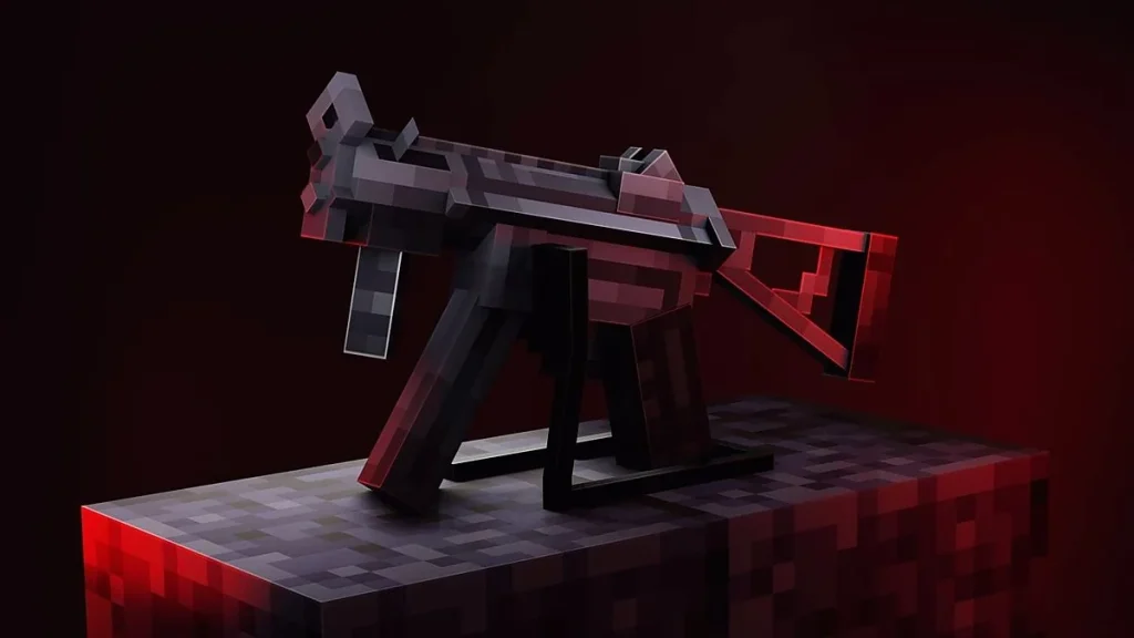 Мод Absolute Guns 3 / M4 Update Minecraft BE