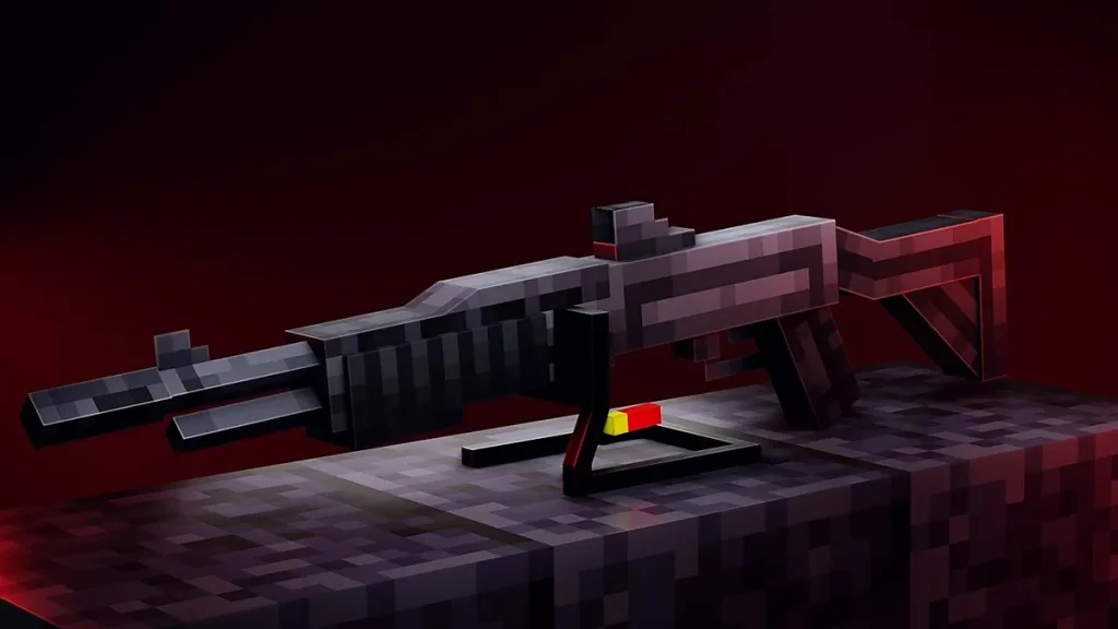 Мод Absolute Guns 3 / M4 Update Minecraft BE