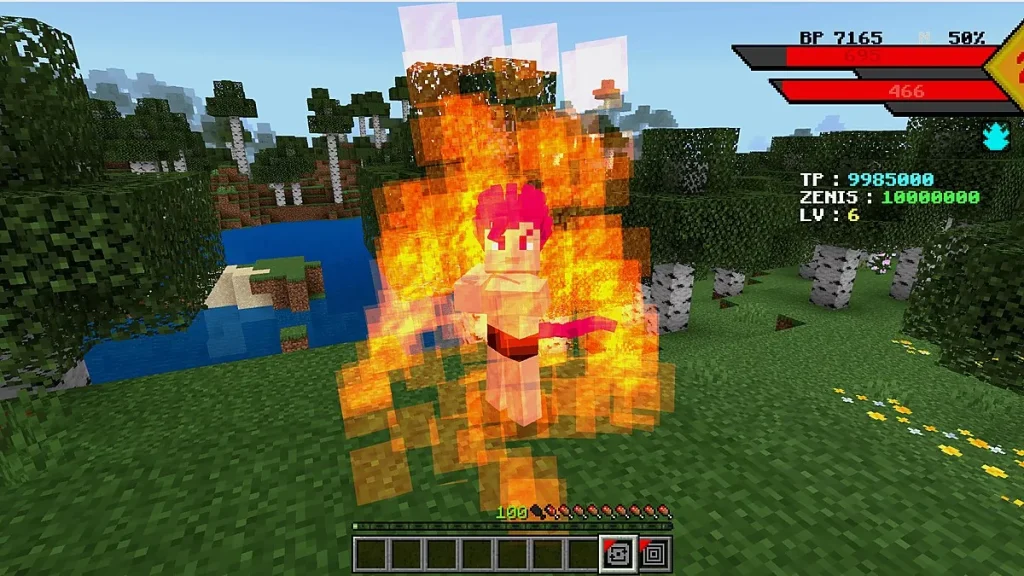Мод Dragon Block C Ultimate ( Dragon Ball ) Minecraft BE