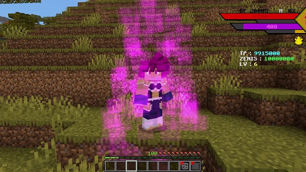 Мод Dragon Block C Ultimate ( Dragon Ball ) Minecraft BE