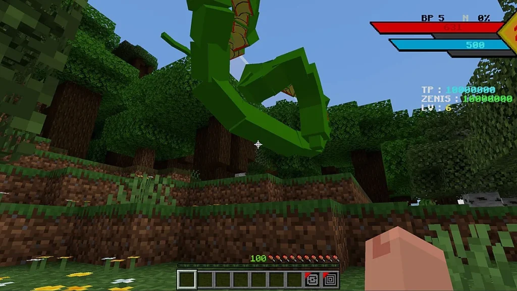 Мод Dragon Block C Ultimate ( Dragon Ball ) Minecraft BE