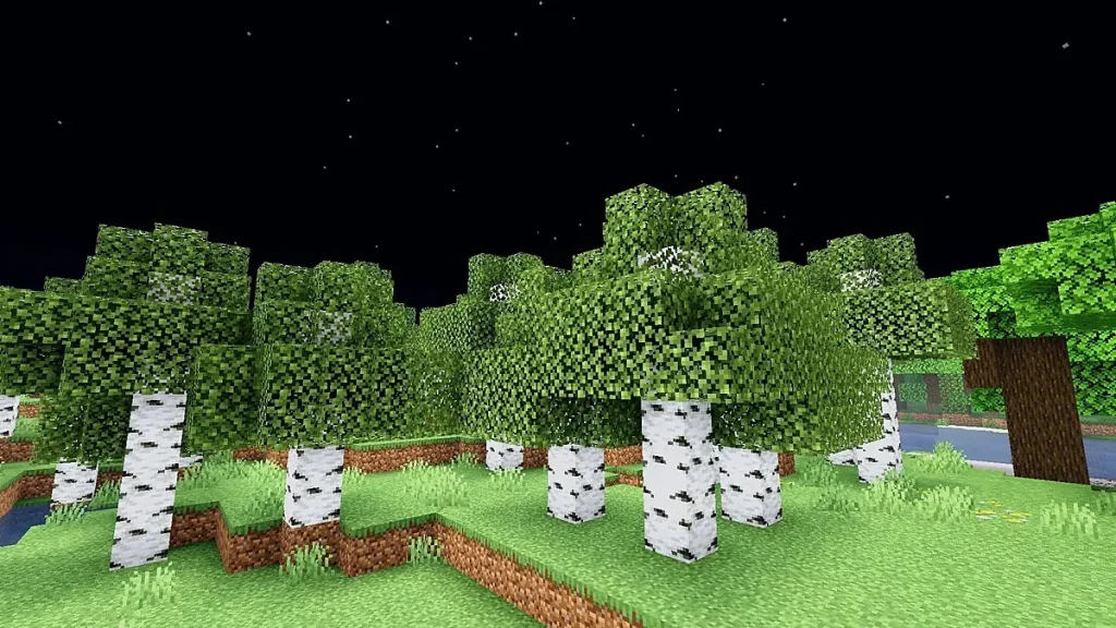 Мод Fullbright Night Vision [Resource Pack] Minecraft BE