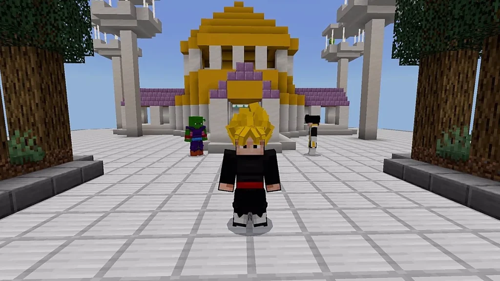 Мод Dragon Ball Spark Minecraft BE