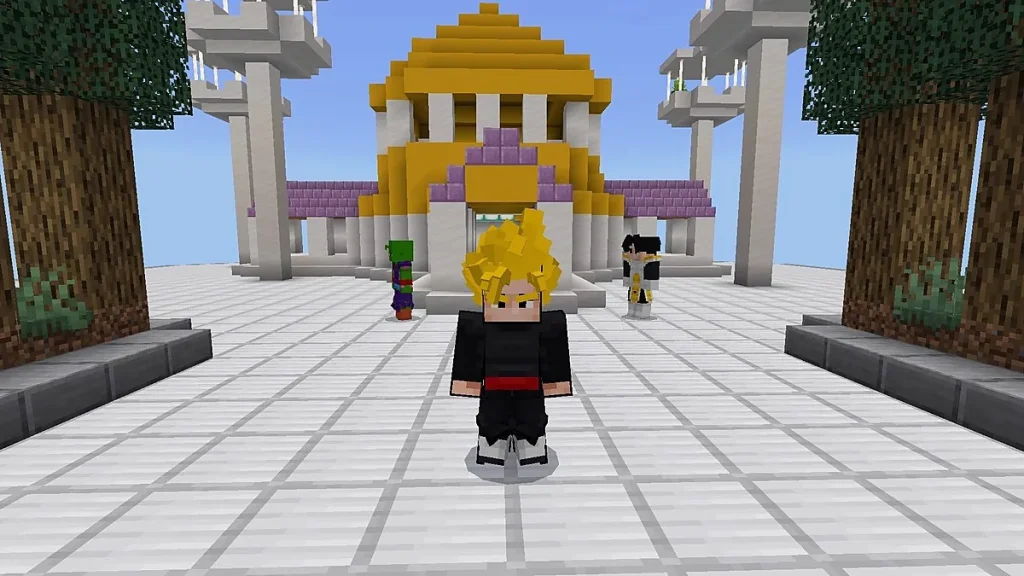 Мод Dragon Ball Spark Minecraft BE
