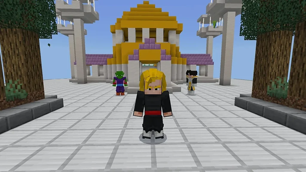 Мод Dragon Ball Spark Minecraft BE