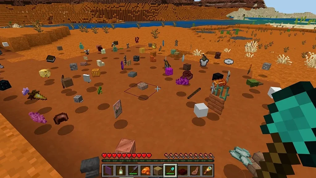 Мод Random Drops Minecraft BE
