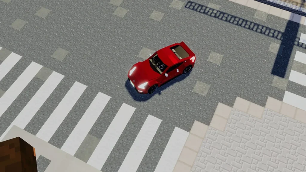 Мод Nissan R35 GTR + 370Z Car Addon Pack - Simple Car Series Minecraft BE