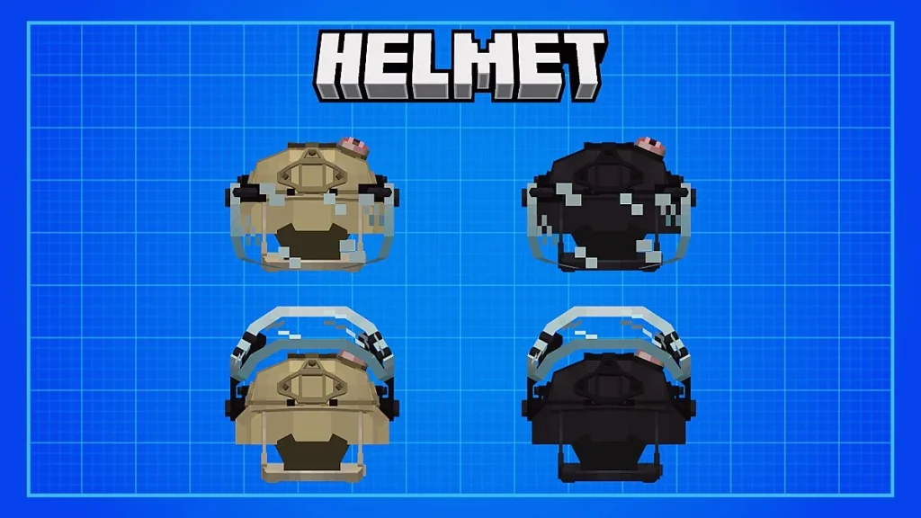 Мод Advance Tactical Gear Minecraft BE