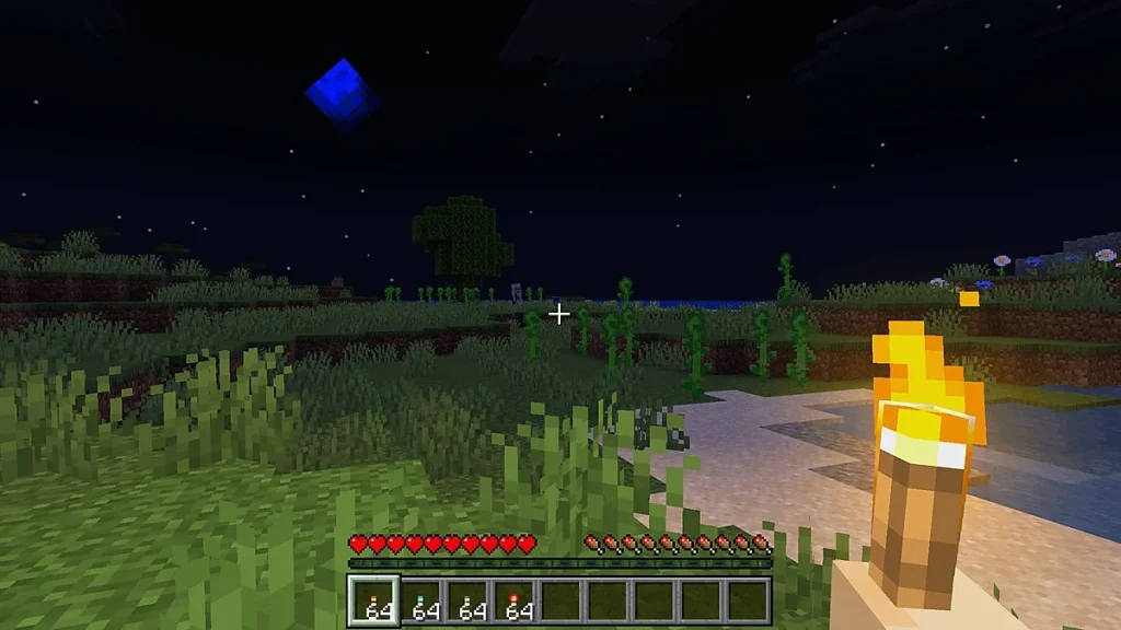 Мод Bloomy Dynamic Lights Minecraft BE