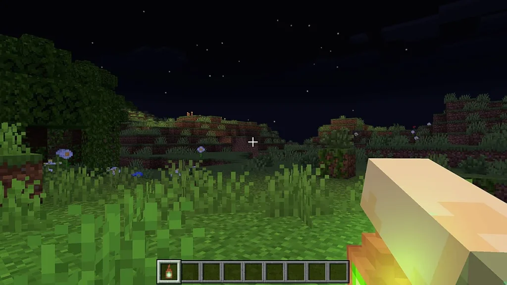 Мод Bloomy Dynamic Lights Minecraft BE