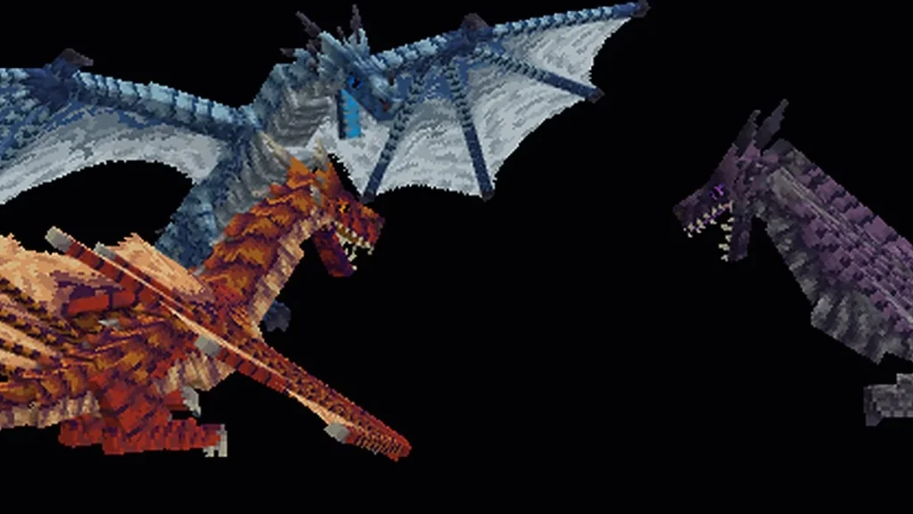 Мод Age of Dragons Minecraft BE