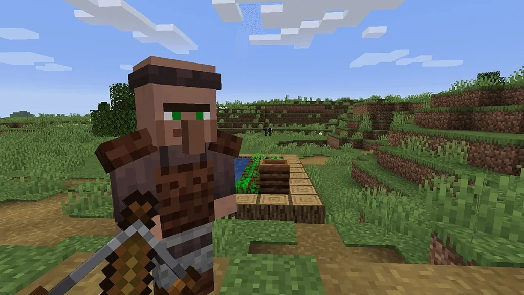 Мод Guard villagers Minecraft BE