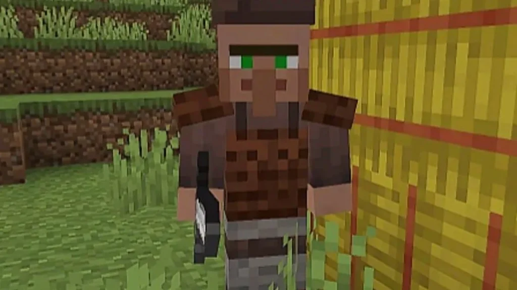 Мод Guard villagers Minecraft BE