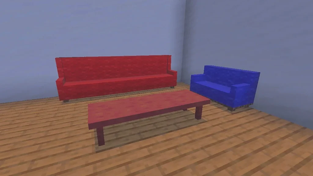 Мод Rustic Furniture Minecraft BE