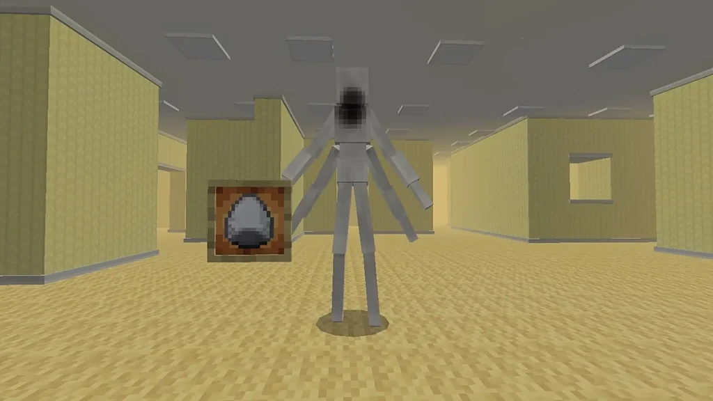 Мод The Backrooms Minecraft BE