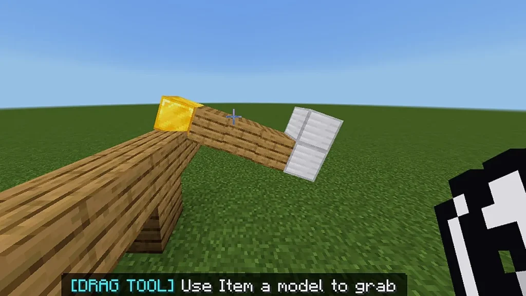 Мод Physics Glue Create Minecraft BE