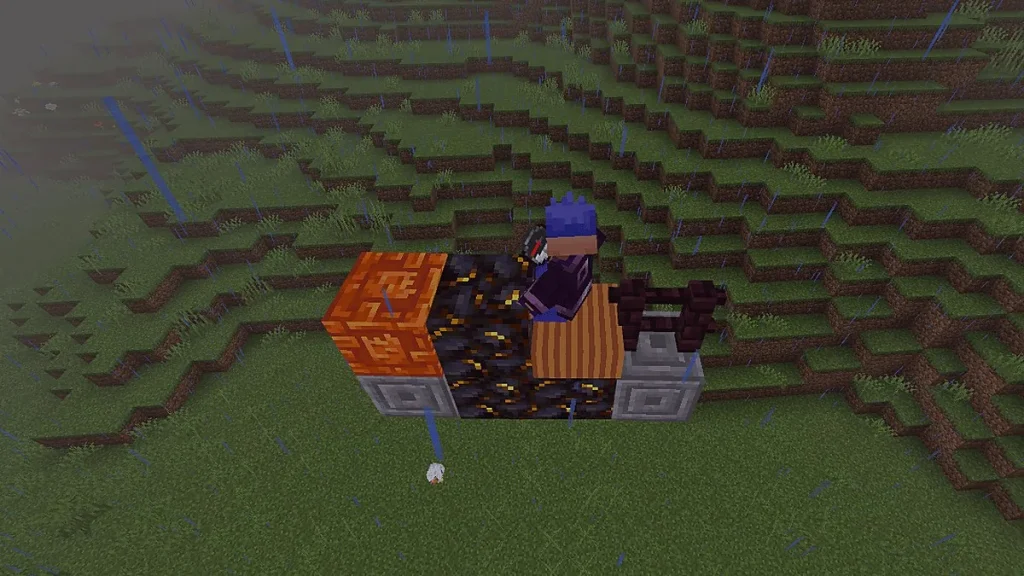 Мод Physics Glue Create Minecraft BE