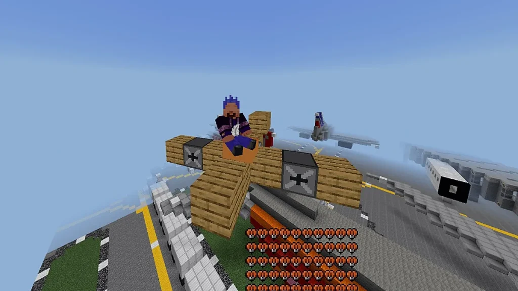 Мод Physics Glue Create Minecraft BE
