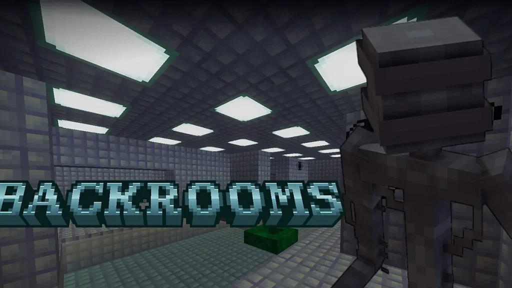 Мод NEW BACKROOMS ADDON Minecraft BE