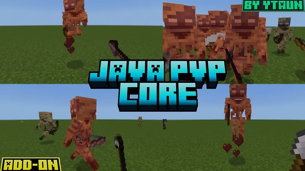 Мод JAVA PVP CORE(Achievements Friendly) Minecraft BE