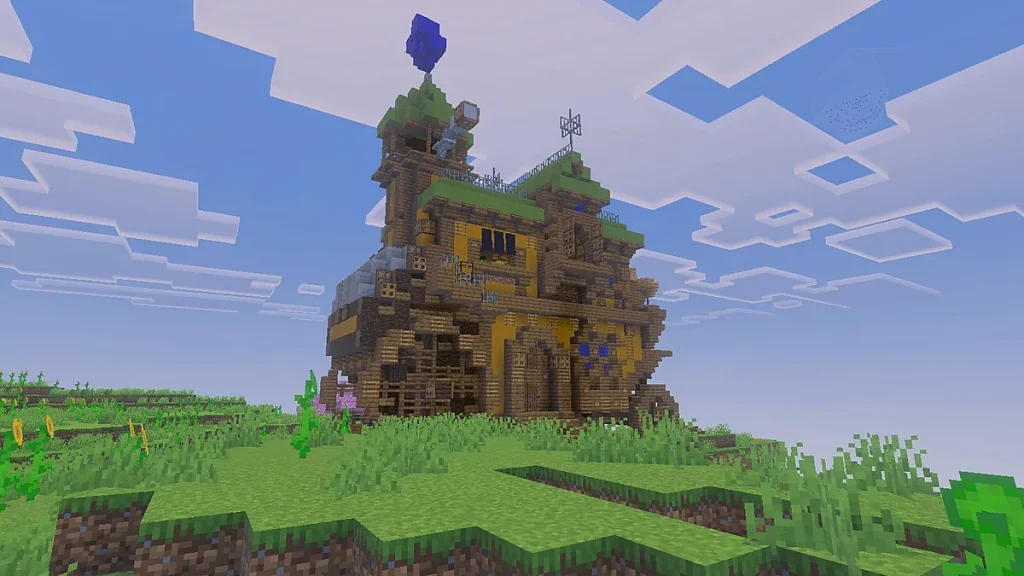 Мод Adventures Structures Minecraft BE
