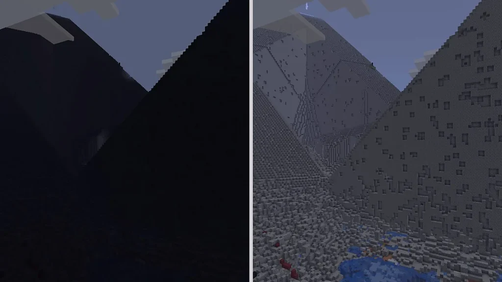 Мод FullBright Minecraft BE