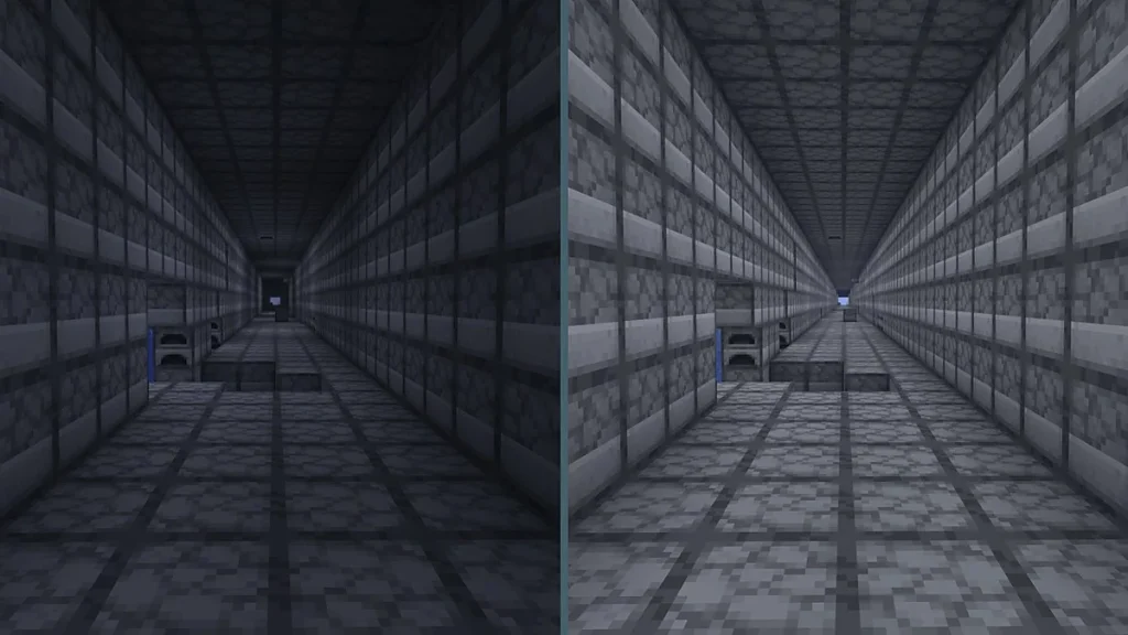 Мод FullBright Minecraft BE