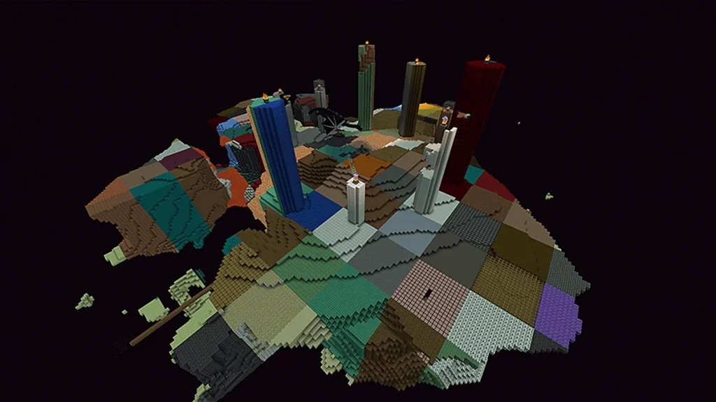 Мод Chunks are Random Minecraft BE