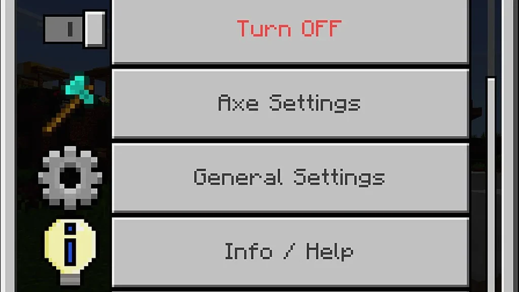 Мод Advance Tree Capitator - Achievement Friendly Minecraft BE